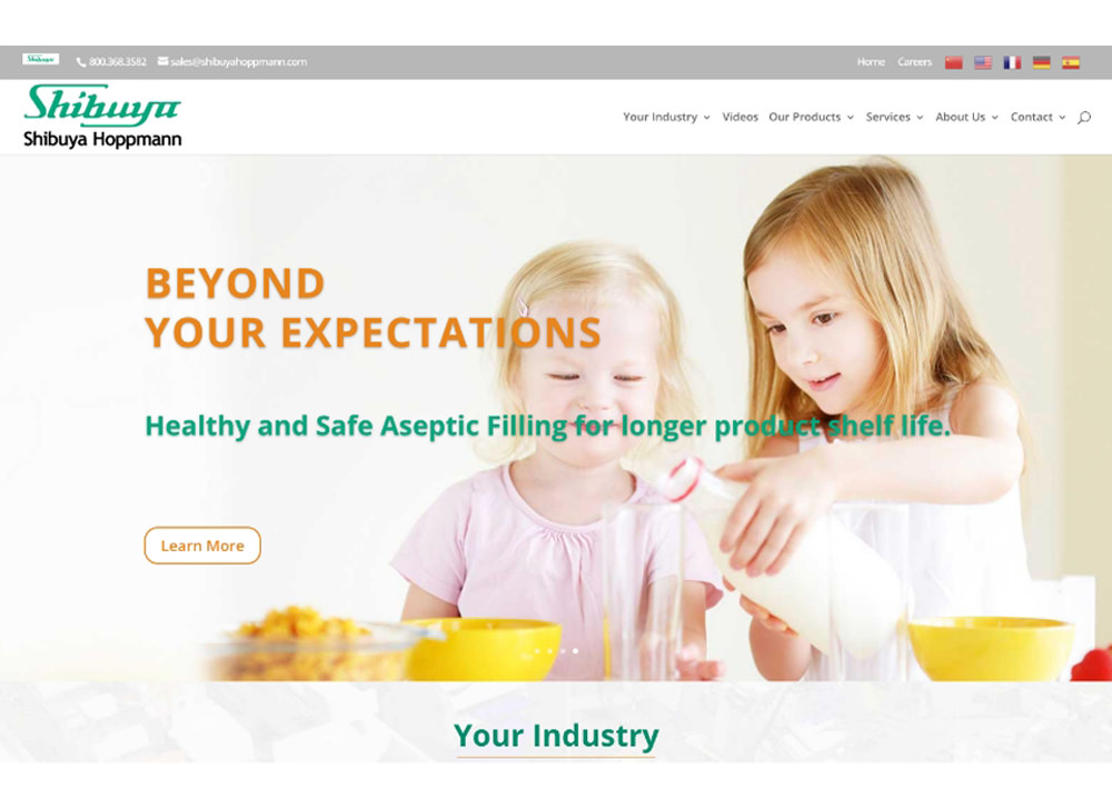 海外製造メーカーコーポレートサイト